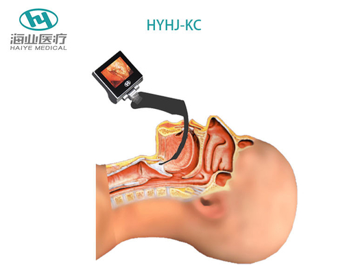 HYHJ-KC Vedio-Laryngoskop mit wiederverwendbaren Spateln und 3-Zoll-TFT-Farbbildschirm