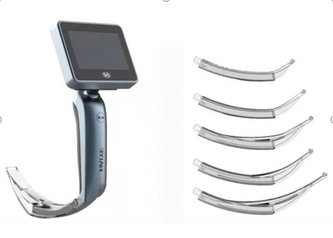 Medizinischer Grad 3,0 Zoll-große Touch Screen Xi'ans Haiye tragbare Video-schwierige Intubation Laryngoscopefor