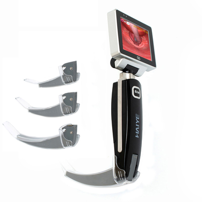 3 Zoll-Wegwerfblatt-Videokehlkopfspiegel-medizinische Anästhesie-Intubation