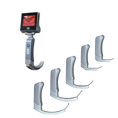 Wiederverwendbares CMOS 3,5-Zoll-LCD-Videolaryngoskop 1200 * 1600 Pixel Auflösung Videointubation
