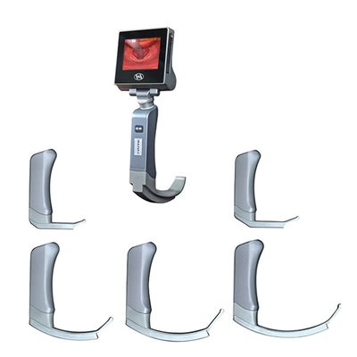 Schirm 32GB des Edelstahl-medizinischer Videokehlkopfspiegel-3 des Zoll-HD