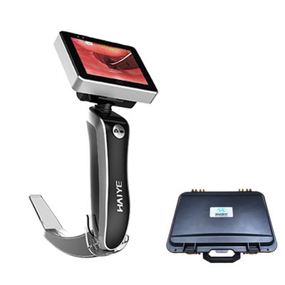 8G-Speicher-HD-Display-Videolaryngoskop mit Einwegspateln für schwierige Atemwegsintubation