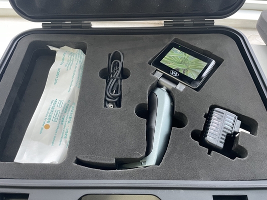 3″HD-LCD-Display-Videolaryngoskop 5+3 Einweg-Laryngoskopspatel