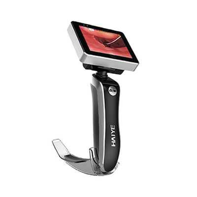 Medizinisches All-in-One-Videolaryngoskop mit 3-Zoll-Bildschirm zur Atemwegsintubation und Einwegspateln