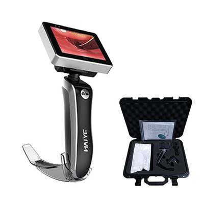 Medizinisches All-in-One-Videolaryngoskop mit 3-Zoll-Bildschirm zur Atemwegsintubation und Einwegspateln