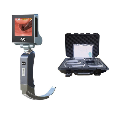 Wiederaufladbares, wiederverwendbares Klingen-Videolaryngoskop der FDA für die medizinische Anästhesie-Intubation