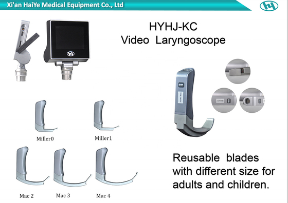 tragbarer Haiye Videokehlkopfspiegel USB 1280*720px gab aus